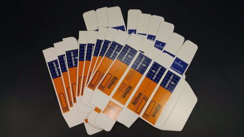 10 x SIEMENS BLANK CARTON BOX for Audio Tubes ECC83 EL84 ECC803S E188CC 12AX7