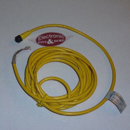 DANIEL WOODHEAD BRAD HARRISON 70215 CORDSET 12FT 3PIN FEMALE STRAIGHT 22AWG PVC