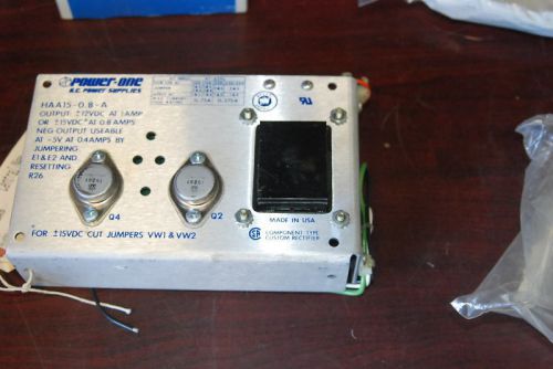 Power One HAA15-0.8-A, 12V power Supply NEW