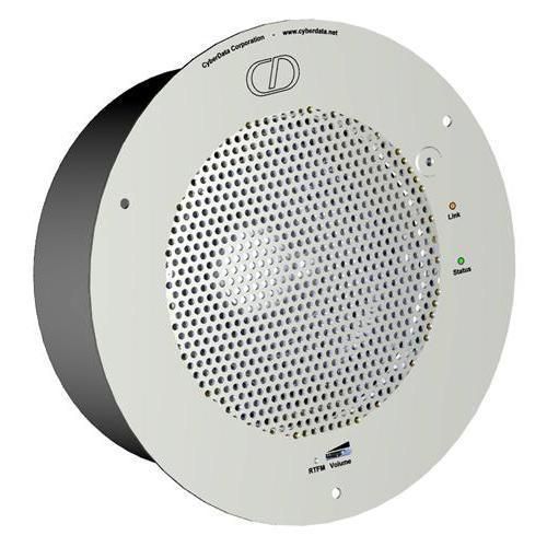 Cyberdata cd-011099  voip ceiling speaker v2, signal white for sale
