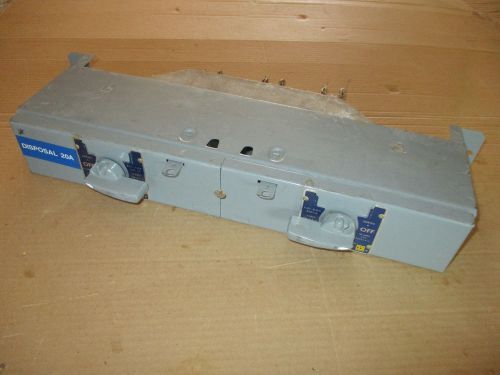 Square d qmb saflex unit disconnect switch cat. qmb 303-tr 30 amps 240 vac *used for sale