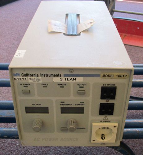 CALIFORNIA INSTRUMENTS 1001P-232 AC Power Source P/N 5002-430-1