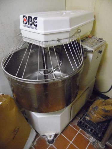 Dbe commercial spiral arm dough mixer for sale