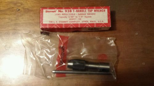 Starrett no. 93b t-handle tap wrench for sale