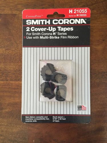 Smith Corona 2 Cover-Up Tapes H21055 Same as H59055 Typewriter