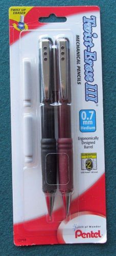 Pentel Twist Erase III .7 mm 2 Pack