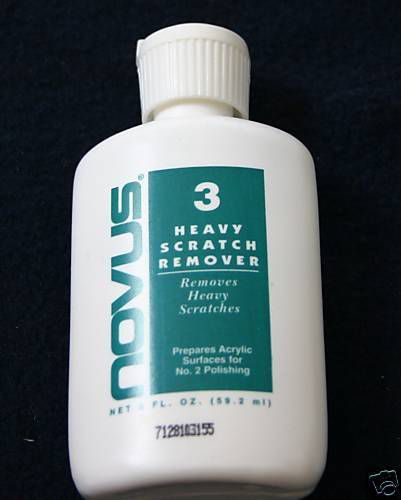 Novus plastic polish #3 2oz bottle