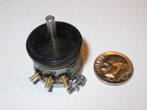 HELIPOT PRECISION POTENTIOMETER CONTINUOUS ROTATION 7/8&#034; OD 1K OHM NOS