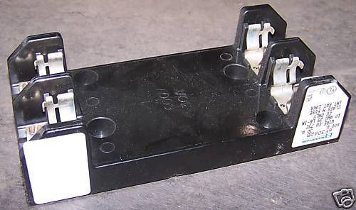 Marathon fuse block holder, # 6f30a2b,30a, 600v, light weight, used, warranty for sale