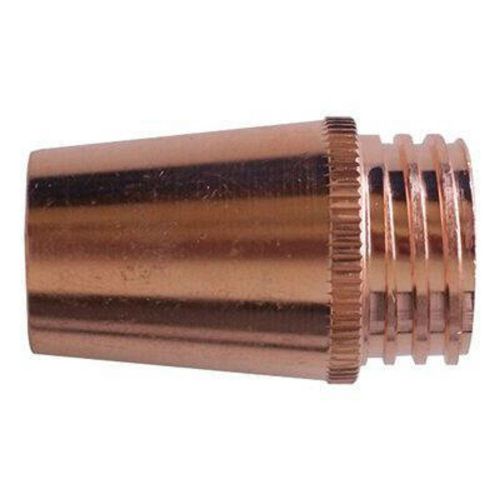 Tweco model 24ct-62-s 5/8&#034; bore x 1.750&#034; coarse threaded copper nozzle 2pc for sale