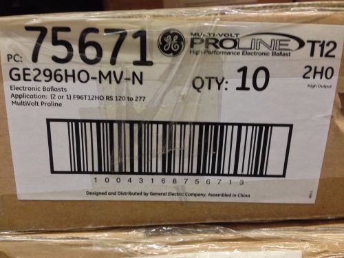 GE 75671 GE296HO-MV-N -  ProLine -  Ballast