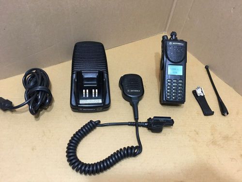 Motorola police, xts3000 p25  800 9600 trunking radio w/ programming smartzone for sale