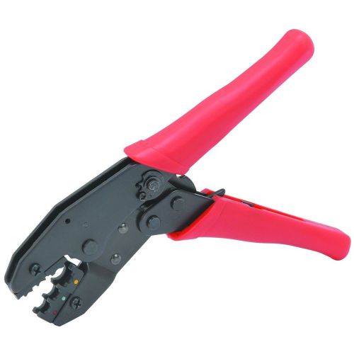 Ratcheting crimping plier tool wire crimper ideal for insulated &amp; bare terminals for sale