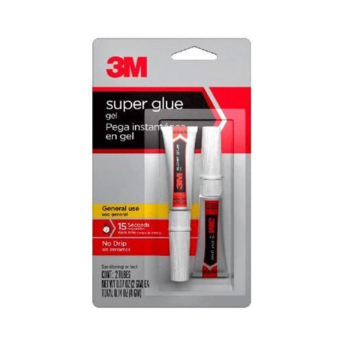 SUPER GLUE,GEL .14OZ 2/PK