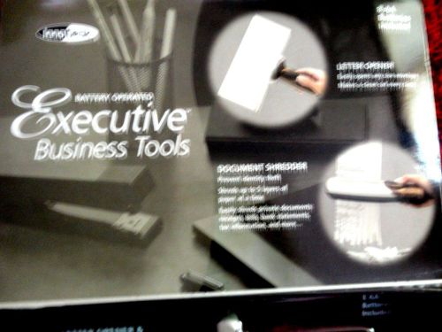 Paper shredder letter opener combo Inno Desk Document business tools Battery opp