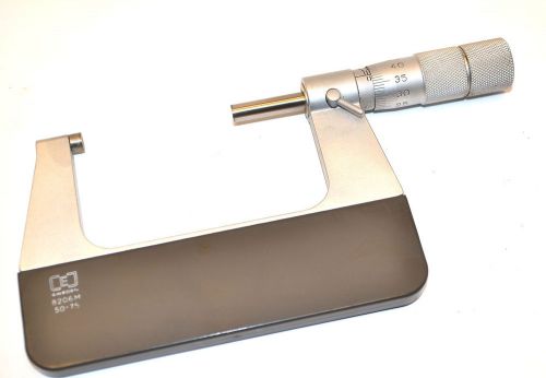 Mint CEJ JOHANSSON SWEDEN Model 8206 OD MICROMETER 50-75mm .01mm Grad. M95.1B