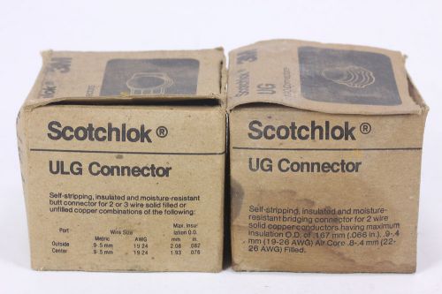Scotchlok ULG Connector and UG Connector Lot Uncounted