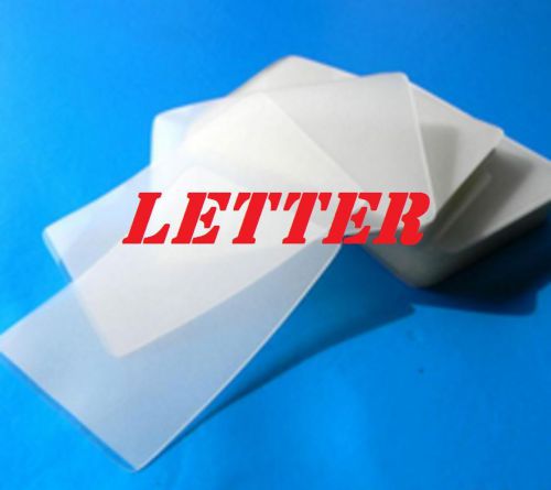 25 letter size  laminating laminator pouches sheets  9 x 11-1/2   3 mil... for sale