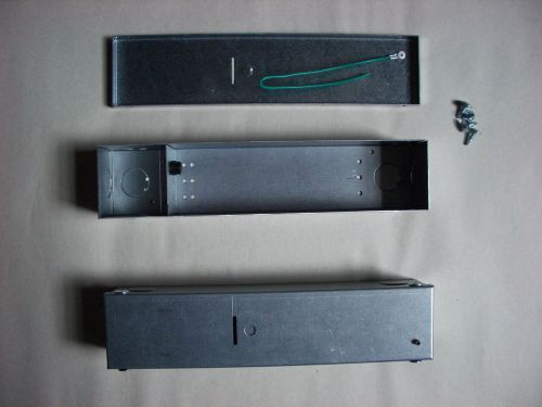 Electronics Enclosure Project Box Case Metal 9,5x1,75x2&#039;&#039; (2pcs.)