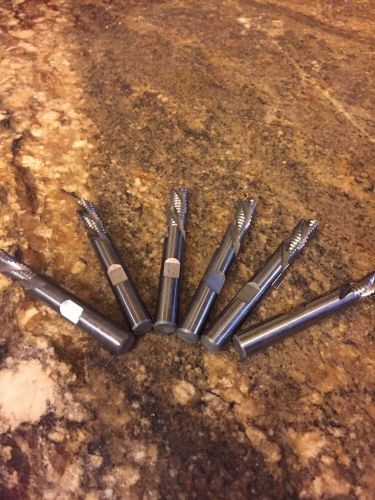 1 solid carbide end mill 3/8 &#034; 3&#034; oal 1&#034; cl router bit saw c5 for sale