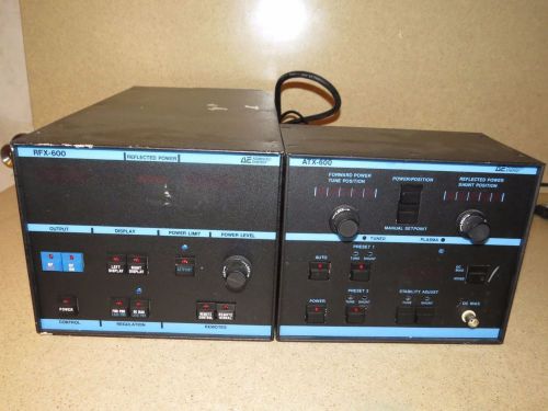 Advanced Energy RFX-600 RF Power Supply &amp; ATX-600 MATCH CONTROLLER (C)