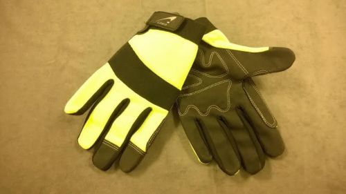 G-force work mechanics glove yellow black xl hi viz yellow for sale
