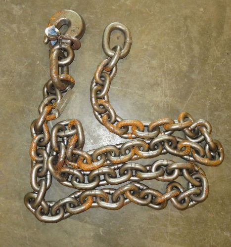 New 10 foot 5/8 link Logging Winching Towing Utility Chain  n.o.s.