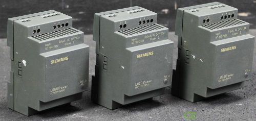 Lot of 3 Siemens Logo!Power 6EP1331-1SH02 24VDC 1.3A Power Supplies