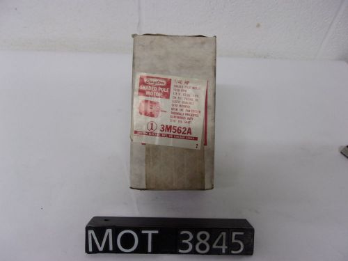 NEW Dayton .025 HP 3M562A Single Phase Shaded Pole Motor (MOT3845)