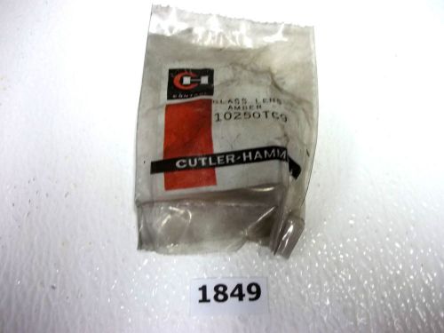 Cutler Hammer 10250TC9 Glass Lens Amber