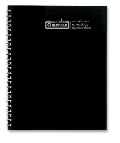 House of Doolittle 2016 - 2017 Planner Academic Black 8.5 x 11&#034; (HOD26302-17)