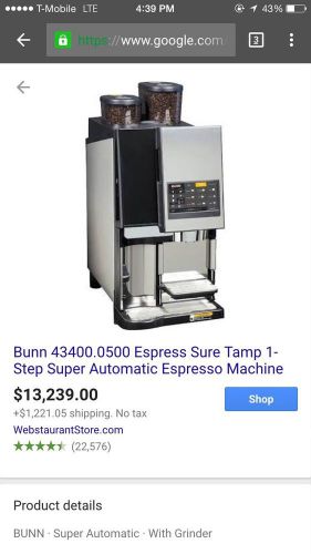 Bunn Espress Espresso machine