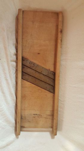 Vintage vegetable slicer, wood harvest slicer, cabbage cutter for sale