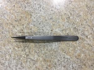 Techni-Tool 00CF Tweezer Stainless Steel Precision Plastic Tip