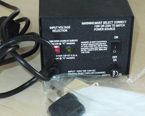 Original tc-500 e  generic brand step up/step down voltage converter for sale