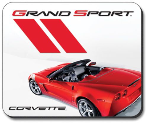 Corvette Grand Sport Mouse Pad - By Art Plates® - GM-155-MP