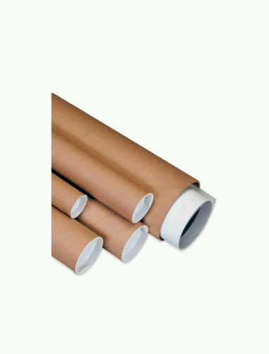 1 1/2&#034; x 9&#034; Kraft Mailing Tube (50/Case)