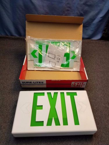Sure-lite polycarbonate self-powered led exit sign lpx series nib free shipping for sale
