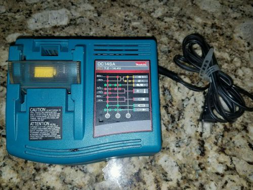 MAKITA DC14SA 7.2-14.4 VOLT HIGH CAPACITY CORDLESS DRILL BATTERY CHARGER