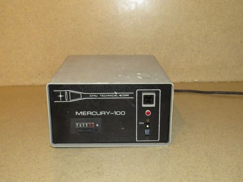 CHIU TECHNICAL CORP MERCURY-100 ILLUMINATOR POWER SUPPLY