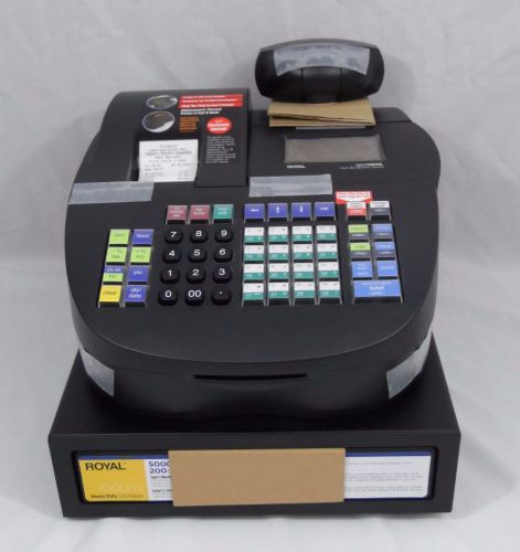 Royal Alpha 1000ML Heavy Duty 5000 Price Cash Register With Customer Display