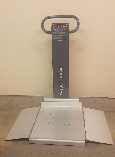 Scale-Tronix 6002 Wheelchair Scale Inv 1590 Biomed Tested