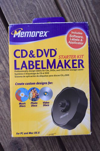 Memorex cd and dvd label maker starter kit for pc and mac os x expressit se 2.2 for sale