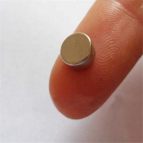 50pcs 6 x 3 mm neodymium disc super strong rare earth n50 fridge magnets for sale