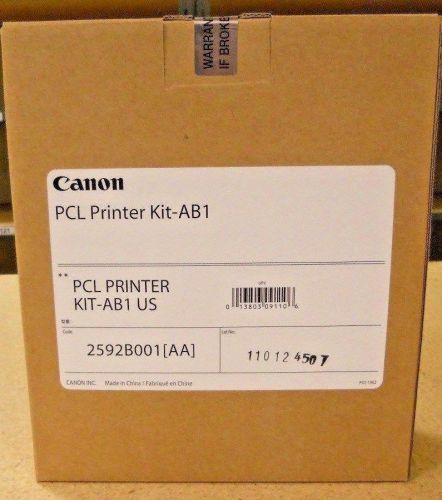 2592B001(AA) Genuine Canon IR1025 PCL Printer Kit-AB1 NEW 2592B001AA