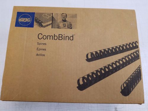 GBC CombBind Box of 100 7/8&#034; White Binding Combs