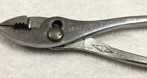 MAC P-26-A ADJUSTABLE Double Jointed PLIERS Use Nice Condition Vintage