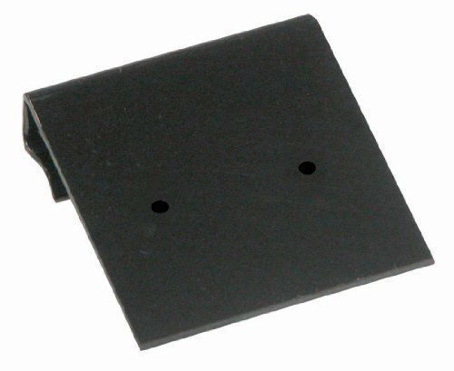 Jewelry Displays &amp; Boxes Hanging Earring Card Black Plastic 1x1 (100-Pcs)