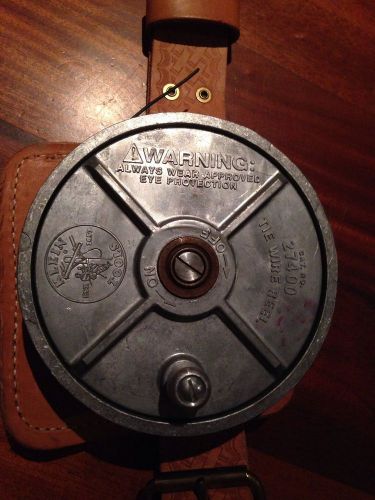 Klein ironworker belt,reel and pad for sale