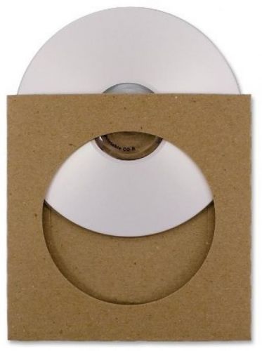 Guided Products ReSleeve View Recycled Cardboard CD Sleeve, 25 Pack (GDP00083)